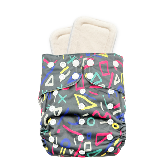 Graffiti Glow - Single Diaper Pack